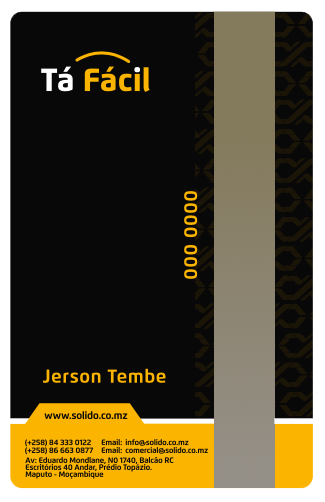 Cartão Banco Sólido para pagamentos rápidos e seguros em Moçambique - Tá Fácil